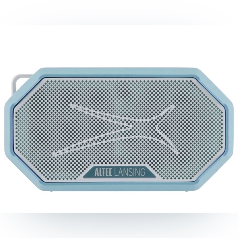 Blue Portable Bluetooth Altec Lansing HydraMini 2.0 Wireless Portable Speaker
